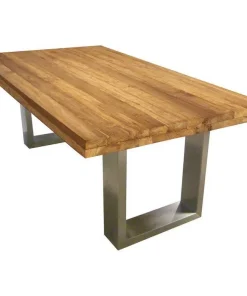 Matahari Gartentisch Arthus 240×110 cm Teakholz/Edelstahl
