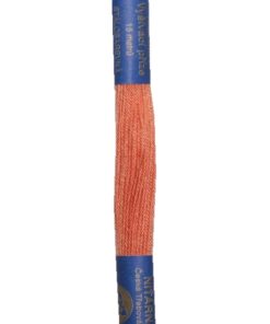 Stickgarn Stickfaden Knüpfgarn  100% Baumwolle 15 m orange (2752)
