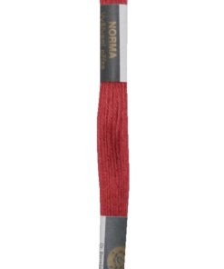 Stickgarn Stickfaden Knüpfgarn 100% Baumwolle 15 m rot braun (3762)