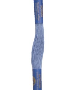 Stickgarn Stickfaden Knüpfgarn 100% Baumwolle 15 m blauviolett (4552)