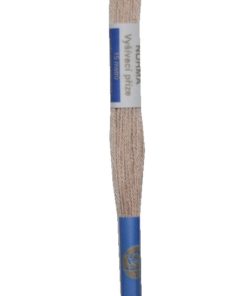 Stickgarn Stickfaden Knüpfgarn 100% Baumwolle 15 m beige braun (7312)