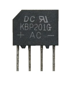 Brückengleichrichter Gleichrichter KBP201G 100V 2A (0014)
