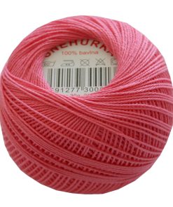 Strickgarn Häkelgarn 100 % Baumwolle SNÌHURKA 200 m altrosa (3354)
