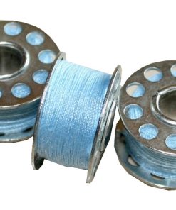 Nähmaschinen Nähgarn 3 x 25 m 75 m Polyester 40/2 hellblau (1016)