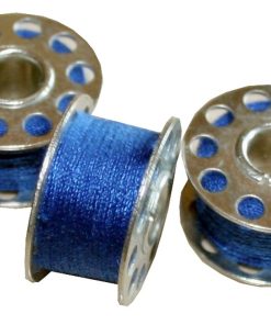 Nähmaschinen Nähgarn 3 x 25 m 75 m Polyester 40/2  blau marine (1026)