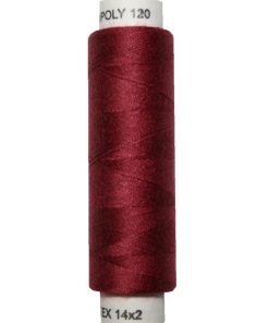 Nähmaschinen Nähgarn 100 m Polyester UNIPOLY 14×2 bordeaux rot (0347)