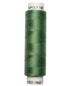 Nähmaschinen Nähgarn 100 m Polyester UNIPOLY 14×2 oliv (0636)