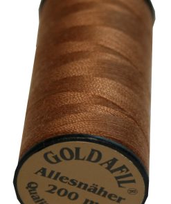 Nähmaschinen Nähgarn Polyester 40/2 braun haselnuss 200 m (1037)