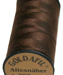 Nähmaschinen Nähgarn Polyester 40/2 braun 200 m (1041)