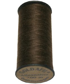 Nähmaschinen Nähgarn Polyester Ne 40/2 dunkelbraun 200 m (1042)